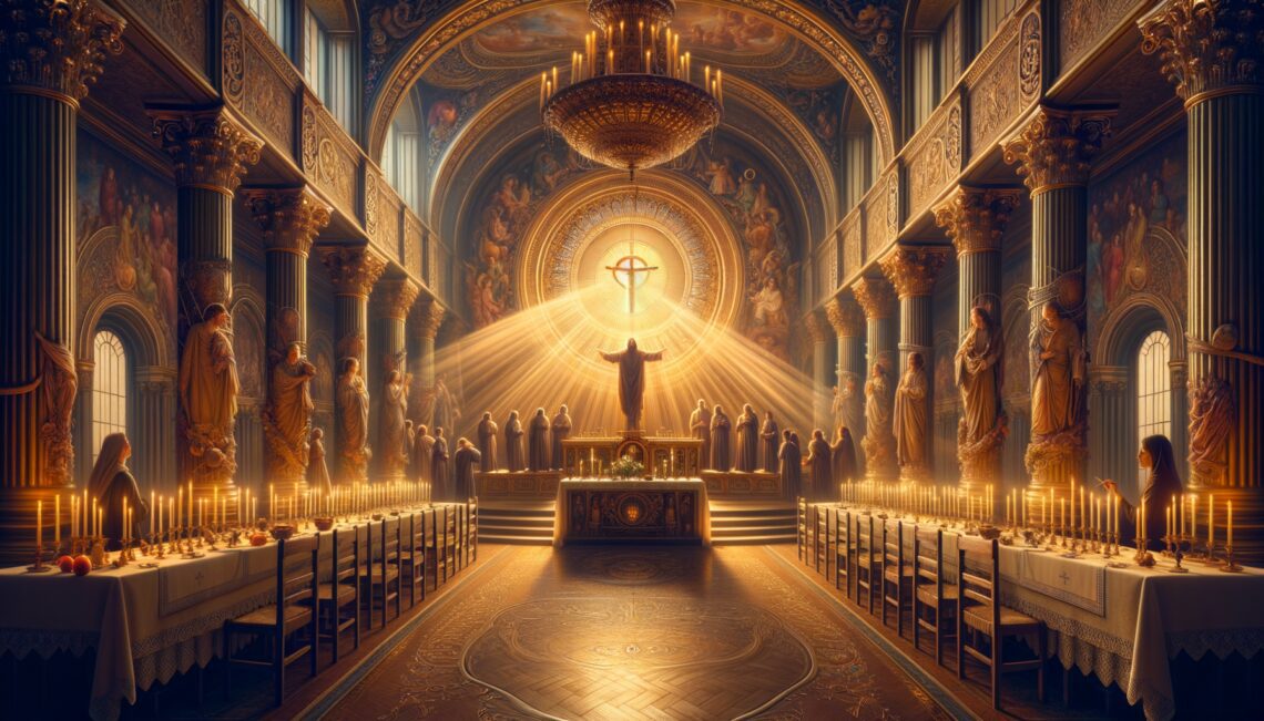 Qual é o papel da igreja como tocha acesa em meio às trevas?