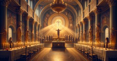Qual é o papel da igreja como tocha acesa em meio às trevas?