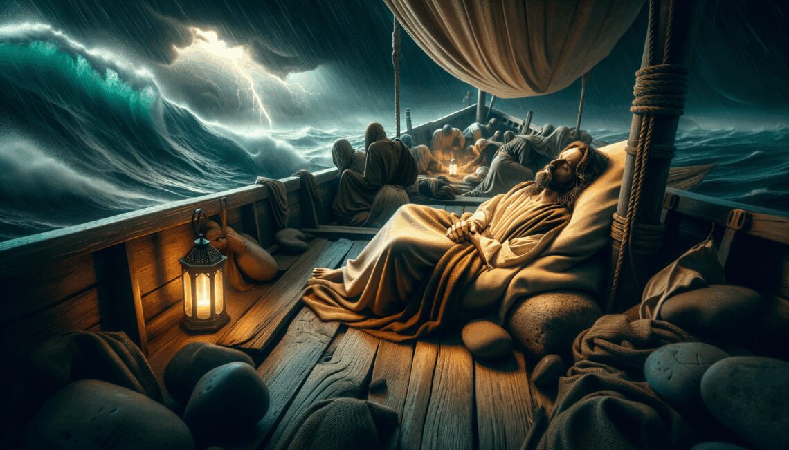Por que Jesus dormia durante a tempestade e o que isso nos revela?